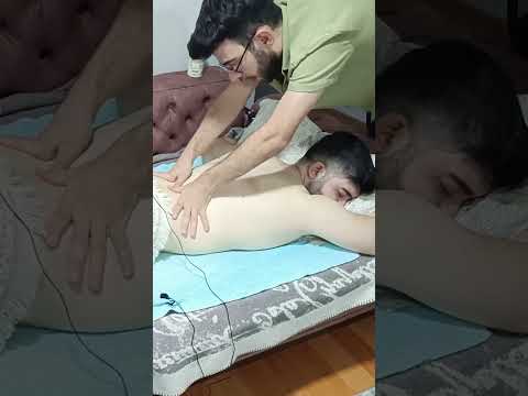LEGENDARY RELAXING BACK TURKISH MASSAGE #satisfying #relaxing #asmr #shorts #massage
