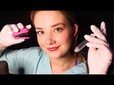 ASMR Unusual EYE DOCTOR EXAM Worst Rated Roleplay! Getting Something Out Of Your Eyes!