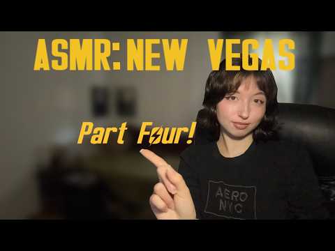 ASMR | Reading Every Fallout NV Perk 🦂 | Whispers + Tongue Clicking! (Part Four)