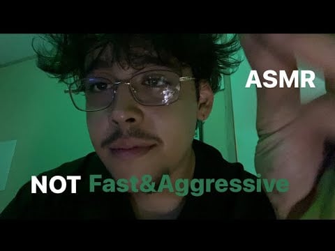 ASMR |  But it’s not fast aggressive 😳  Hand sounds + Cardboard tapping/scratching