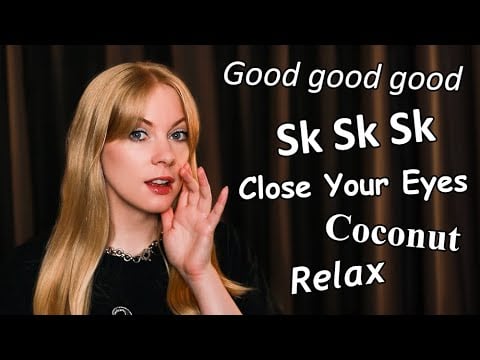 ASMR Trigger Words for Sleep 💤 DEEP Binaural Whispers, Ear to Ear, Eyes Closed