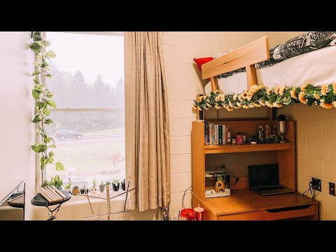 ASMR Tapping Around My Dorm Room