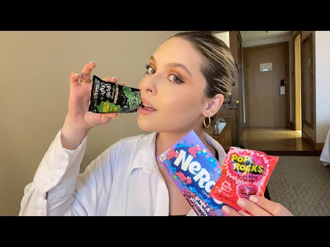 АСМР на Български: Пукащи БОНБОНИ 🍬 ASMR in Bulgarian: Popping Candy 🍬 Light Mukbang