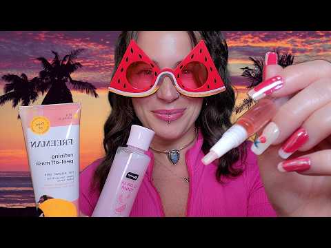 ASMR - Ultimate 🍉 Fruit🍒 Spa Roleplay - Facial, Makeup, Nail & Personal Attention