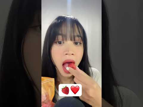 Strawberry Freeze Dried is Famous in Thailand NOW! Let’s Try❤️ #asmr