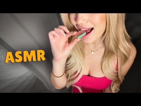 [4K USA ASMR] Candy Crunch & Chews 🍬 Pure Texture, Real Sound & Sweet Focus | Full in bio