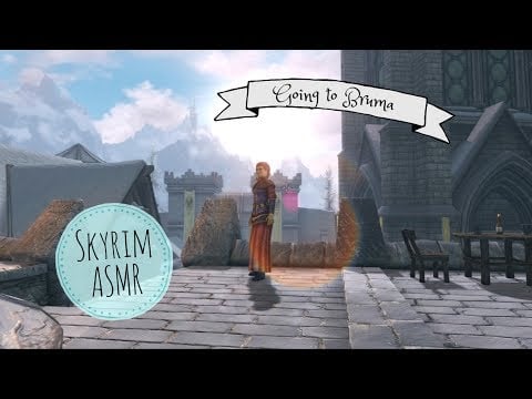 Skyrim ASMR | Elendara goes to Bruma