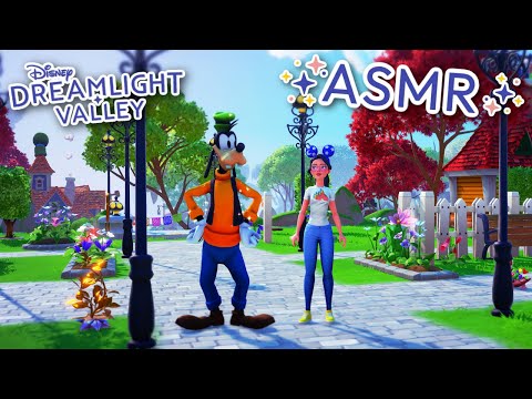 ASMR ✨ This is basically Disney Animal Crossing and I'm HERE FOR IT 🏰 Disney Dreamlight Valley