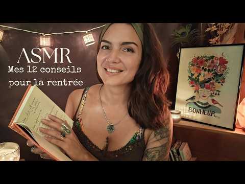 ASMR ✨ Mes 12 conseils pour une rentrée apaisée
