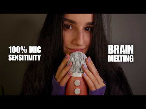*asmr* 100% mic sensitivity to melt your brain tonight