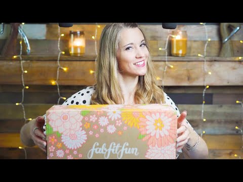 ASMR Summer Unboxing with FabFitFun ♥