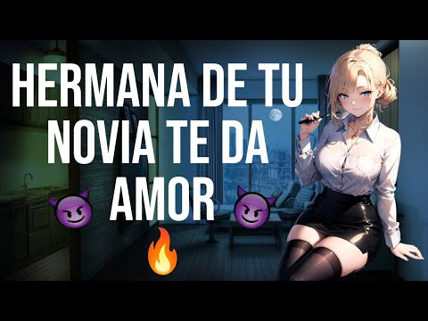 Hermana de tu novia te da amor I ASMR y Roleplay I