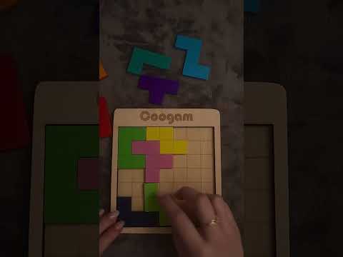 Wooden puzzle ASMR #asmr #whispers #puzzle #satisfying #asmrvideo #asmrsounds