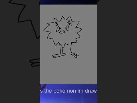 Drawing a Mankey from Memory ✏️✨ #asmr #vtuber #pokemon #shorts
