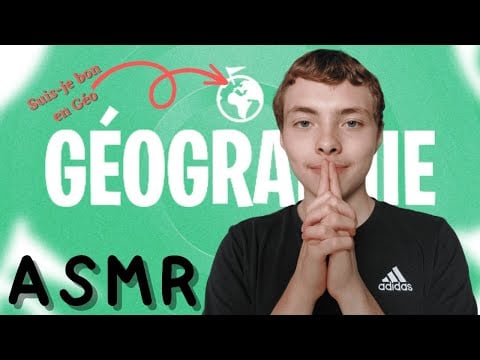 ASMR FR:🌍Je test ma culture en Géographie🌍(géoquizz)