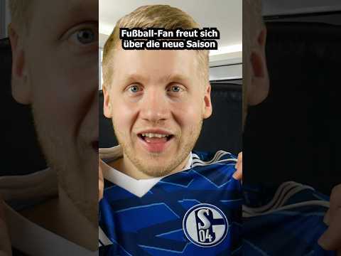 Fußball-Fan freut sich über die neue Saison. #asmr