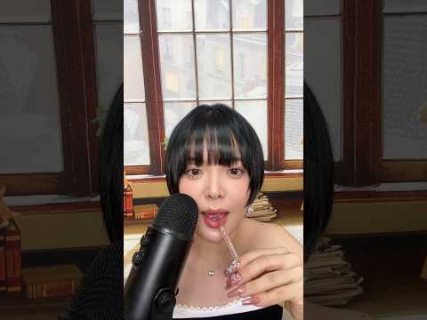 glass stick mouth sounds #asmr