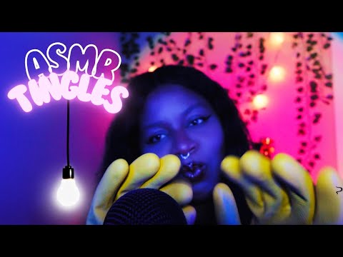 ASMR -Drift into Bliss: Mic Brushing & Rubber Gloves Tingles ASMR Experience! PERSONAL ATTENTION