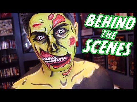 Creating ZED the Zombie! | Behind the Scenes!