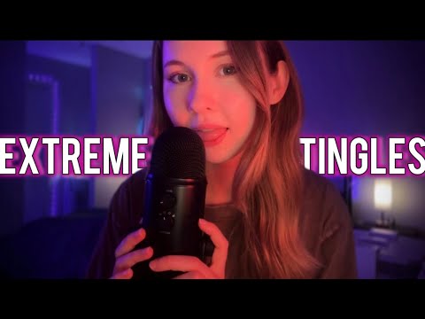 ASMR~1HR Wet & Clicky Layered Mouth Sounds On The Mic For EXTREME Tingles✨