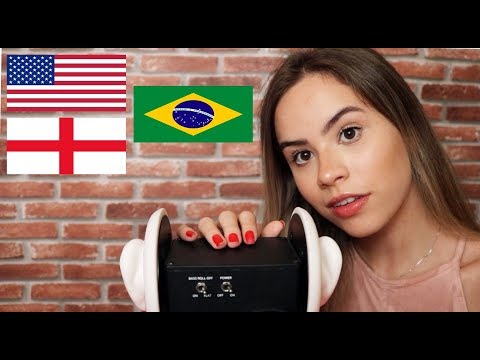 ASMR TENTANDO FALAR EM INGLÊS #2 [VÍDEO RELAXANTE]