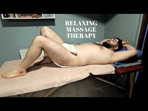 ASMR A VERY SPECIAL DEEP TISSUE MASSAGE THERAPY FOR THE ENTIRE BODY - CHEST,LEG,BACK,FOOT,BELLY,ARM