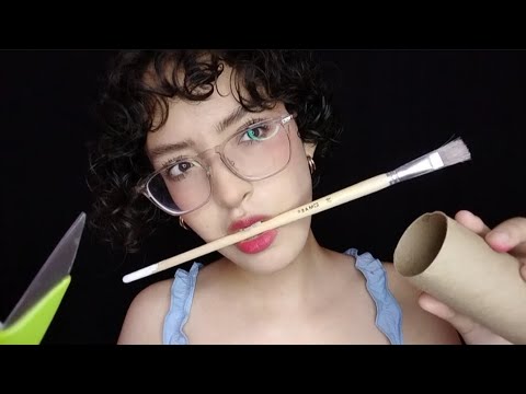 ASMR RÁPIDO susurros, inaudible, fishbowl