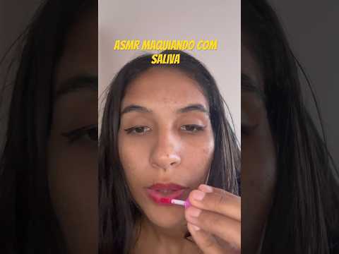 Asmr make com saliva #asmrshorts #asmrsonsdeboca