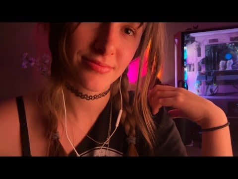 ASMR Upclose Mouth Sounds (and chaotic hand movements)