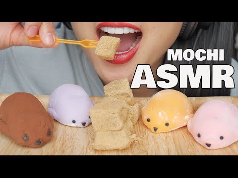 ASMR Seal + Warabi MOCHI (SOFT RELAXING EATING SOUNDS) | SAS-ASMR