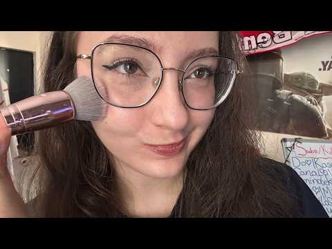 ASMR | GRWM doing my makeup ♥️