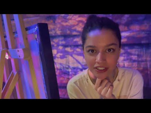 ASMR~ European Painter Paints You