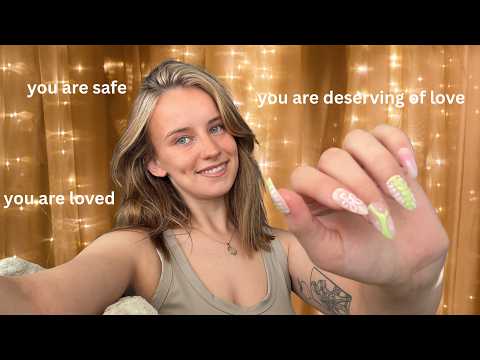 ASMR 'You are safe' | Comforting Affirmations & Tingly Hand Movements 😴