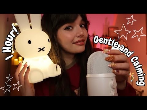 1 Hour Of Gentle and Calming ASMR For DEEP SLEEP (Rambles, Mic Scratching, Tingly Triggers)