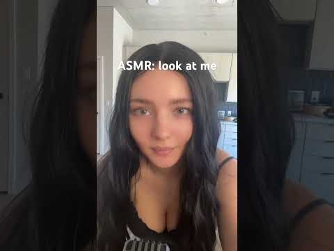 that’s better 🤍 #asmr #eyecontact #softvoice #cozyvibes #whisperasmr #calmasmr #girlfriendasmr