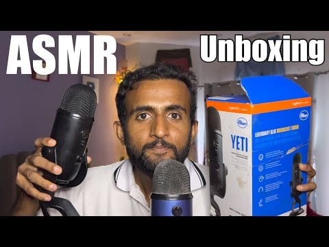 ASMR Unboxing My Dream Blue Yeti 
