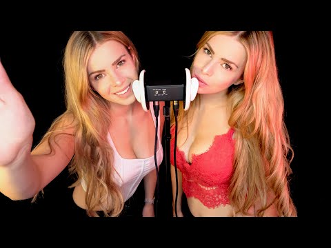 ASMR TWINS MAKE YOU TINGLE WITH 3DIO