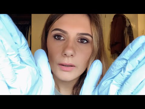 ASMR Latex Glove Sounds & Hand Movements