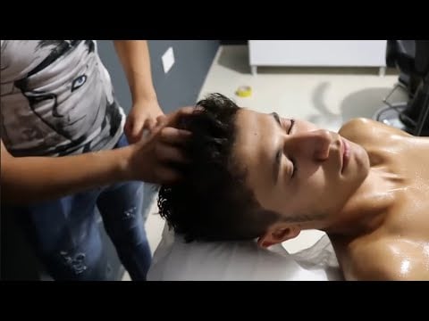 ASMR TURKİSH BARBER HEAD Chest FACE kafa yüz göğüs MASSAGE THERAPY