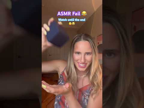 Asmr fail 😂 #asmr #feelthetingle #asmrtriggers #asmrcommunity #asmrsounds #asmrsleep #asmrfail