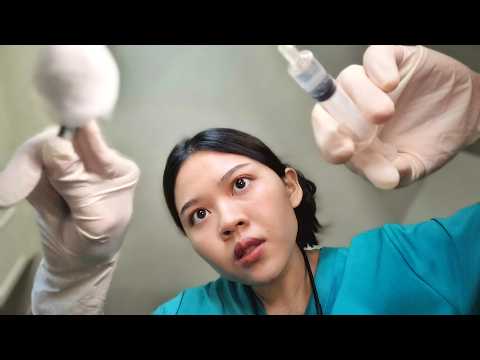 ASMR Thai Nurse Dresses Your Wound & Numbs The Pain 🩹 พยาบาลทำแผลและบรรเทาความเจ็บปวดให้คุณ