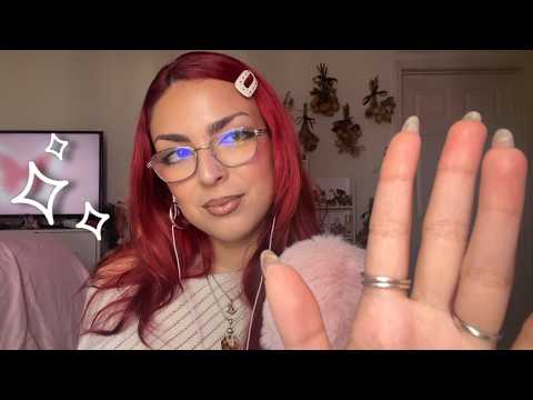 ASMR ☆ Plucking Away Your Negative Thoughts & Anxiety ♡ (mouth sounds!)