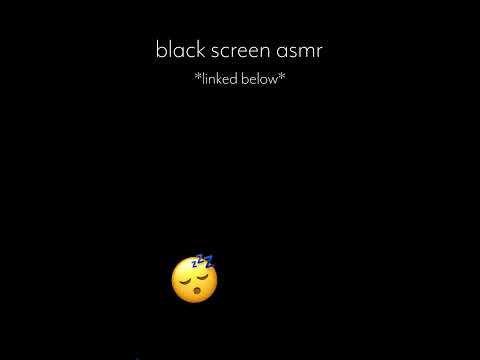 Black Screen ASMR (gentle sleepy background sound) (full video is ad free)