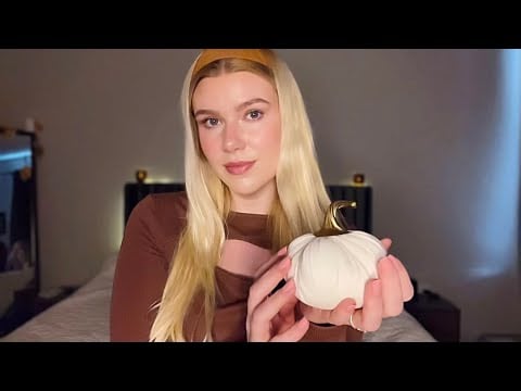 |ASMR| Giving you Fall Tingles at a Cozy Sleepover 🍁