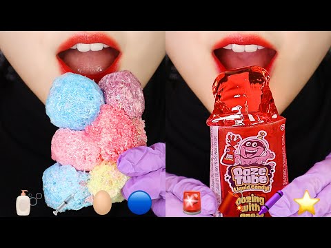FREEZE-DRIED CANDY, AMERICAN CANDY ASMR EMOJI FOOD ASMR 🍬