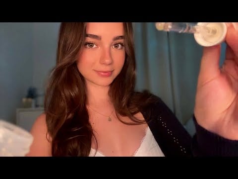 ASMR Relaxing Spa Facial Roleplay (Personal Attention)