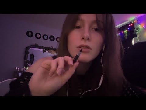 Drawing on You ASMR | no talking, gentle mouth sounds, personal attention...