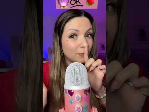 MY SECRETS 🤫 #asmr #emojichallenge #asmrsounds