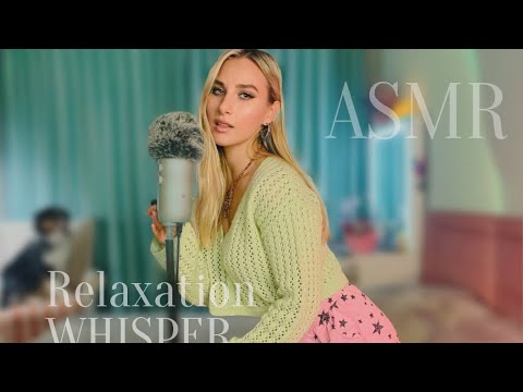 АСМР ШЁПОТ НА УШКО💗 ASMR RELAX AND MUSIC