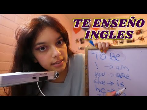 ASMR - TE ENSEÑO INGLES| SOFIWI